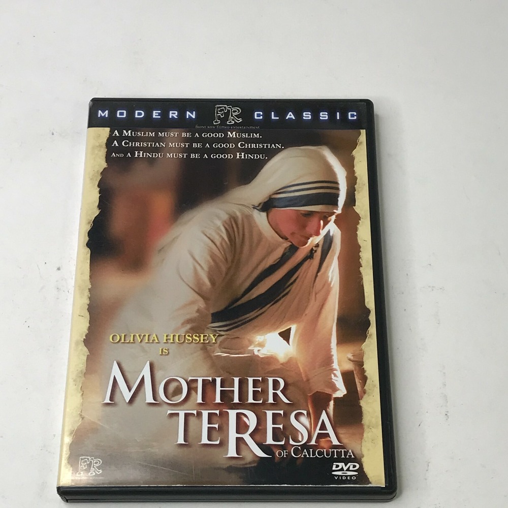 OOP Mother Teresa of Calcutta DVD Modern Classic Olivia‎ Hussey Religious Drama